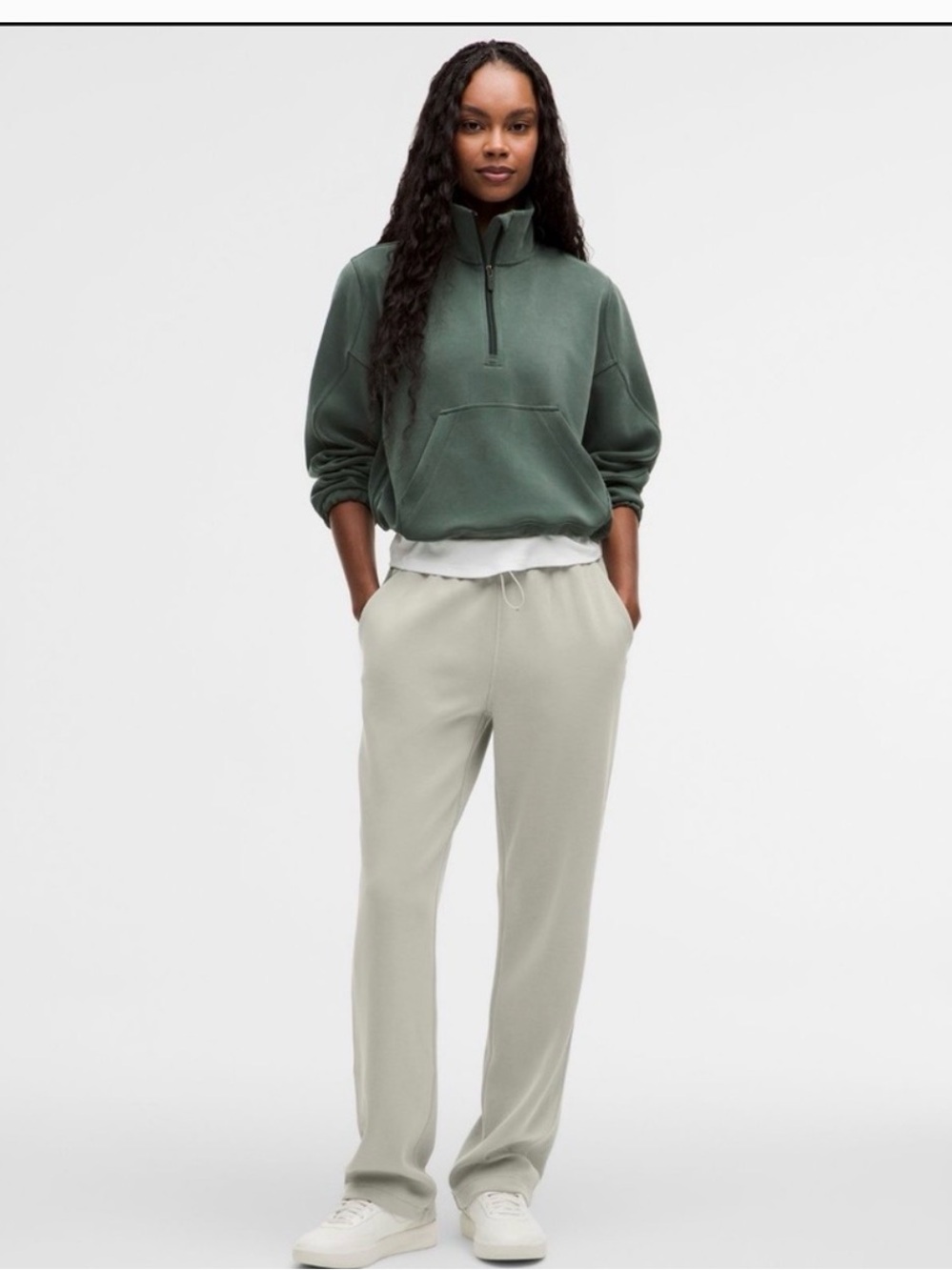 Lululemon Softstreme High-Rise Pants Size 2 Jade Grey NWT